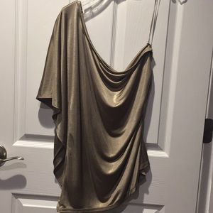 Express one shoulder top. Size L